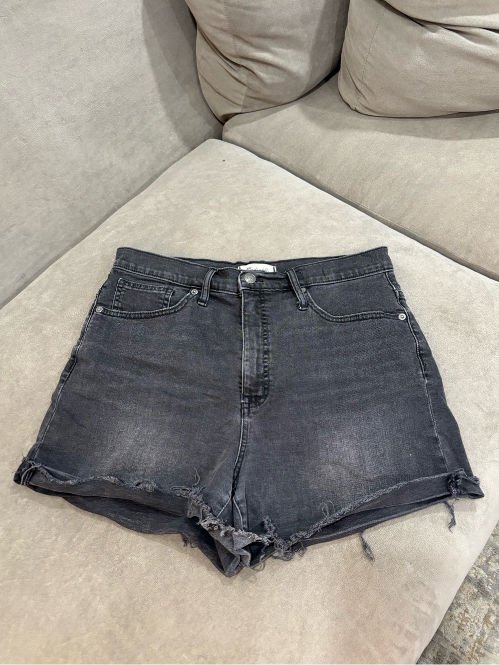 Madewell High Rise Denim Shorts